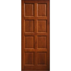 DOOR 8PANEL STAINED ENGINEERED