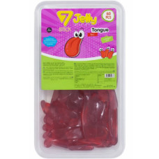 7 JELLY 60PCS OILY RED TONGUE TUB
