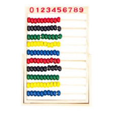 ABACUS  WOODEN BEADS 014G