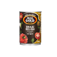 ALL GOLD BRAAI RELISH 410G