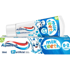 AQUAFRESH 50ML MILK TEETH 0-2YRS
