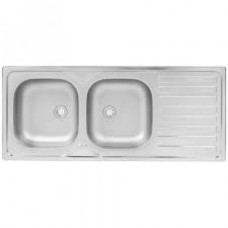 SINK DOUBLE 50X116M PULSE