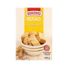 RUSKS 500G W/WHEAT BOKOMO