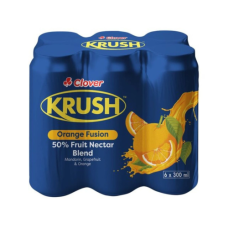 CLOVER KRUSH CAN 6X300ML SPRK O/FUSION