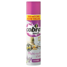 COBRA 300ML TOUCH WOOD LAV