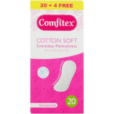 COMFITEX P/LINERS 20'S + 5 REG
