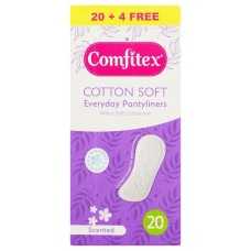 COMFITEX P/LINERS 20'S + 5 DEO