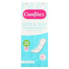 COMFITEX P/LINERS U/SLIM 20'S REG