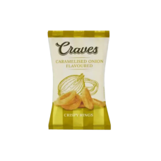 CRAVES CRISPY RINGS 60G CAR/ONIONS