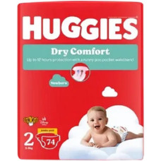 HUGGIES DRY COMFORT #2 74S