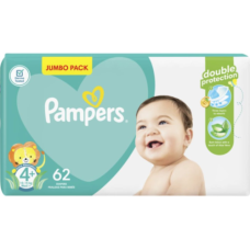 PAMPERS J/P #4+ 62'S