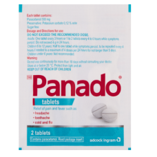PANADO TABLETS LOOSE 2'S