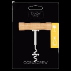 TANDY WOODEN HANDLE CORKSCREW