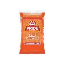PRIDE LENTILS 500G RED
