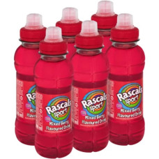 RASCALS SPORT 6X300ML MIXED BERRY
