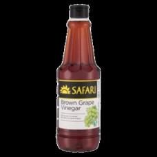 SAFARI VINEGAR BROWN 750ML GRAPE