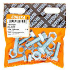 SET SCR&NUT 10X30MM Q8