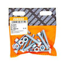 SET SCR&NUT 8X40MM Q10