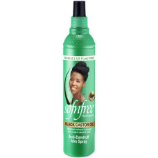 SNF B/CASTOR OIL 350ML A/DAND AFRO SPRAY