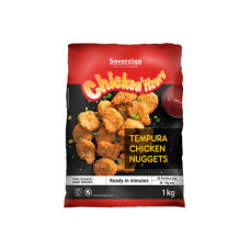 SOVEREIGN TEMPURA CHICKEN NUGGETS 1KG