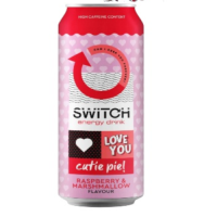 SWITCH ENERGY DRINK 500ML RASP & MARSH