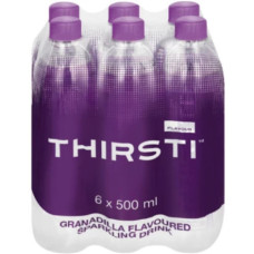 THIRSTI SPARKLING 6X500ML GRANADILLA