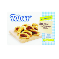 TODAY SAUSAGE ROLLS MINI 40'S 800G