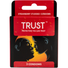 TRUST CONDOMS 3'S STUDDED