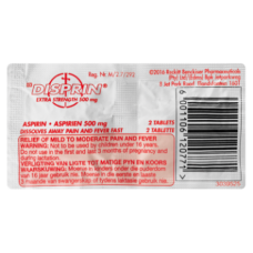 DISPRIN RED LOOSE 2'S