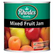 RHODES JAM 900G M/FRUIT