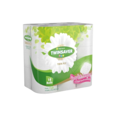 TWINSAVER T/P 18'S 2PLY LUX WHITE